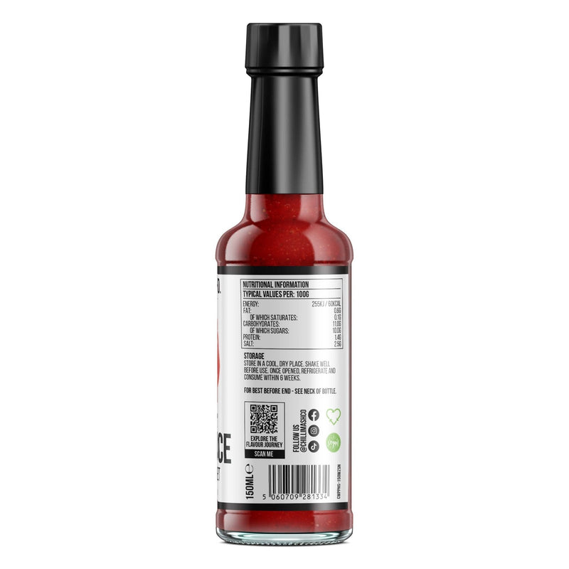 Piri Piri Style Hot Sauce | 150ml | Chilli Mash Co. | Scotch Bonnet
