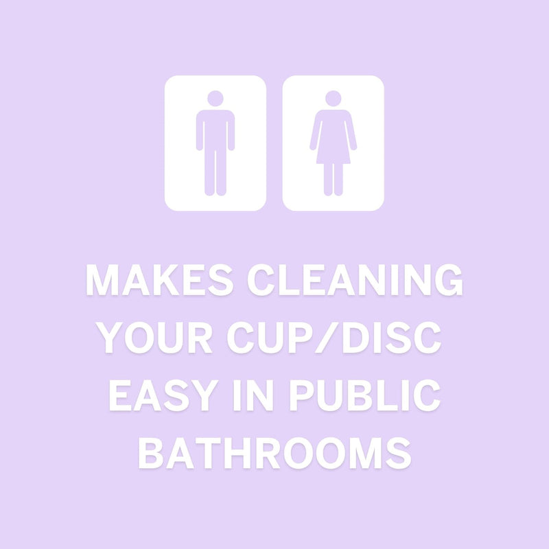 Pixie Cup Feminine Wipes – Flushable, Biodegradable, pH-Balanced, Unscented