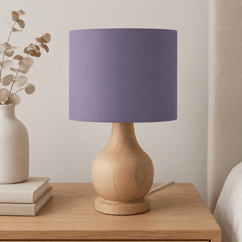 Plain Aubergine  Lampshade, Purple Ceiling or Table Lamp Shade