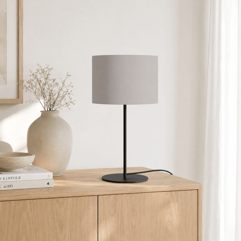 Plain Grey Cloud Lampshade, Warm Grey Ceiling or Table Lamp Shade