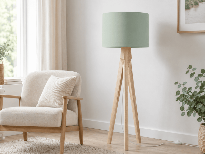 Plain Sage Green Lampshade, Ceiling  or Table Lamp Shade