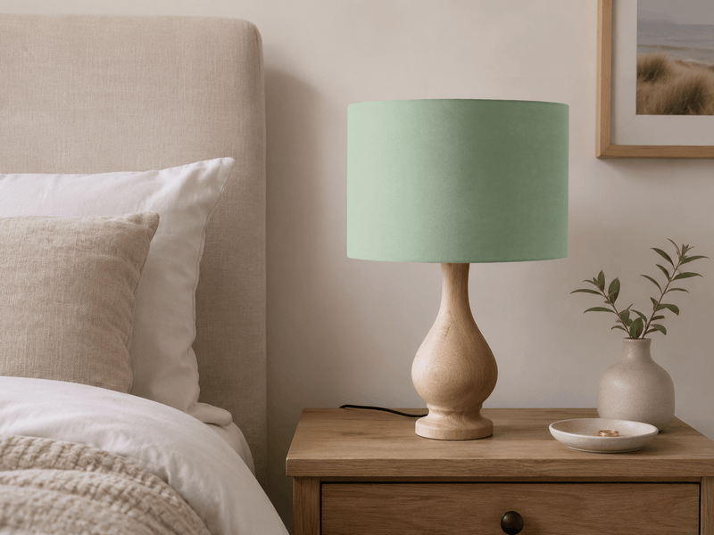 Plain Sage Green Lampshade, Ceiling  or Table Lamp Shade