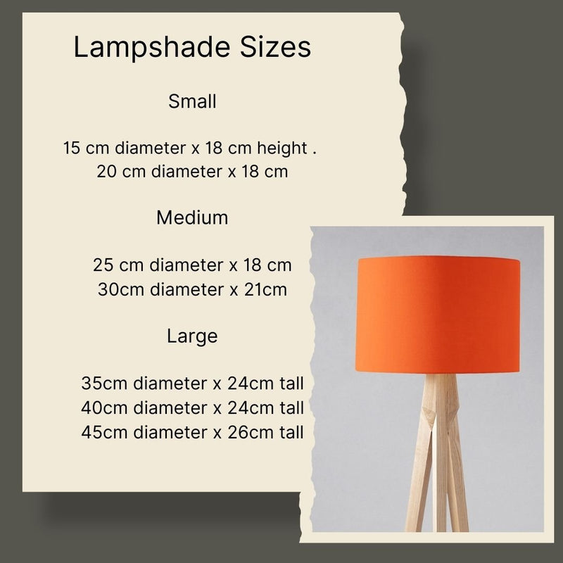 Plain Terracotta Pink Lampshade – Handmade UK, Ceiling or Table Lamp Shade | Made to Order