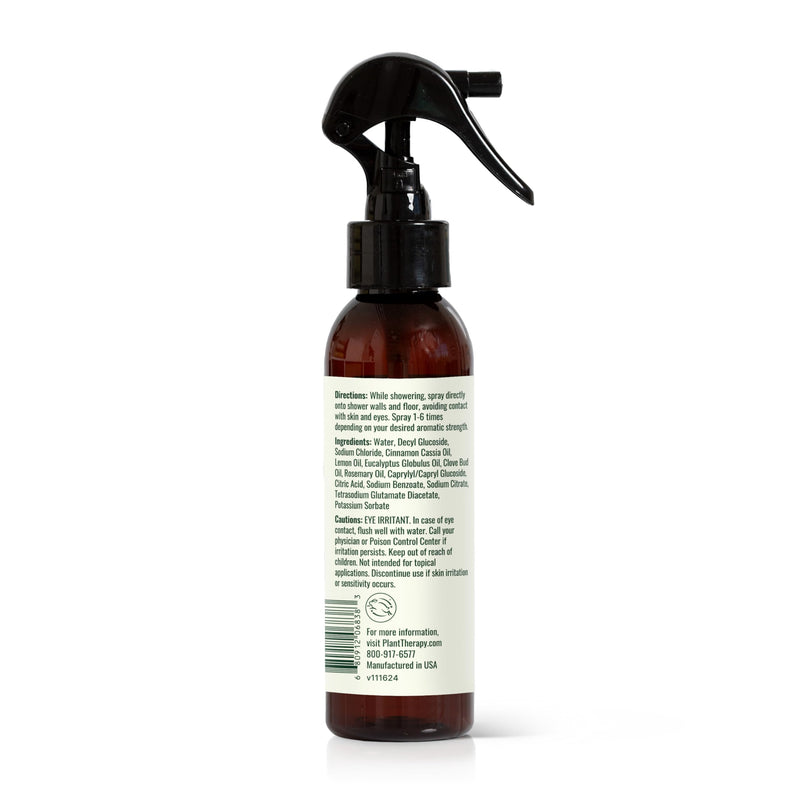 Plant Therapy Germ Fighter Shower Spray Mist 4 oz – Aromatherapy Shower Experience
