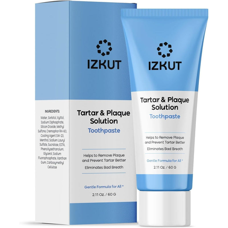 Plaque & Tartar Remover Toothpaste - Deep Clean & Mint Fresh Breath