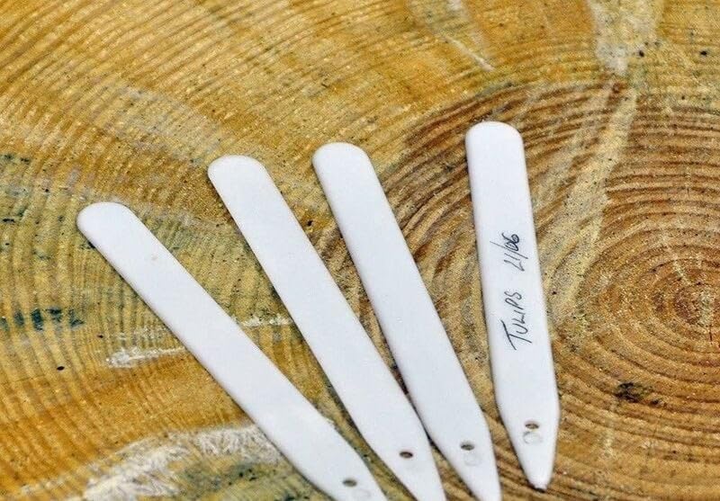 40 Pack Reusable Plant Labels with Waterproof Marker Pen