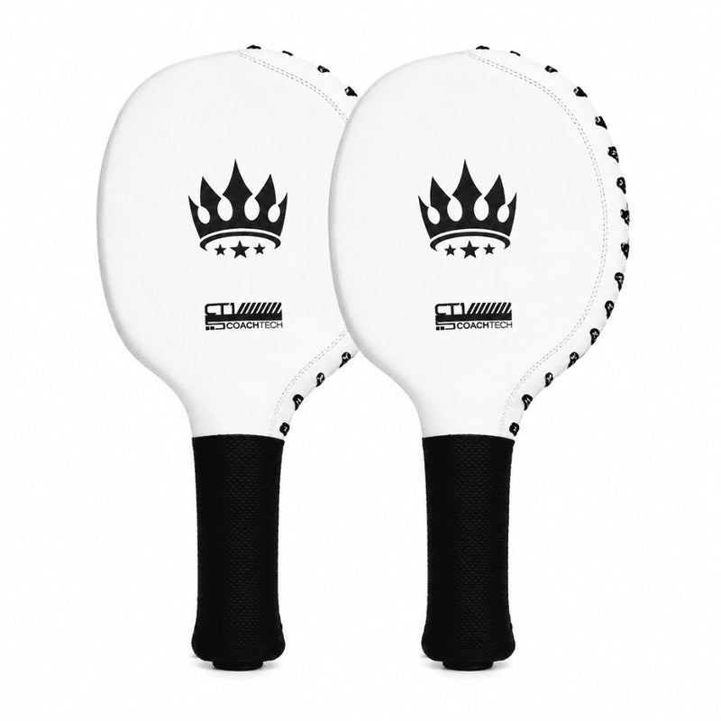 Playerz CoachTech Focus Paddles - White