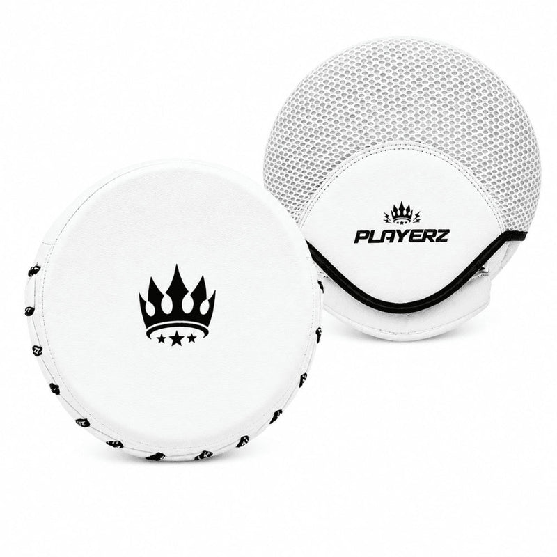 Playerz CoachTech Micro Focus Pads - White