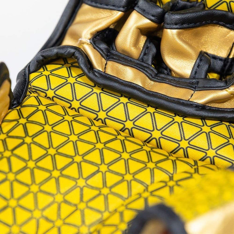 Playerz Power MMA Sparring Gloves - Black/Gold