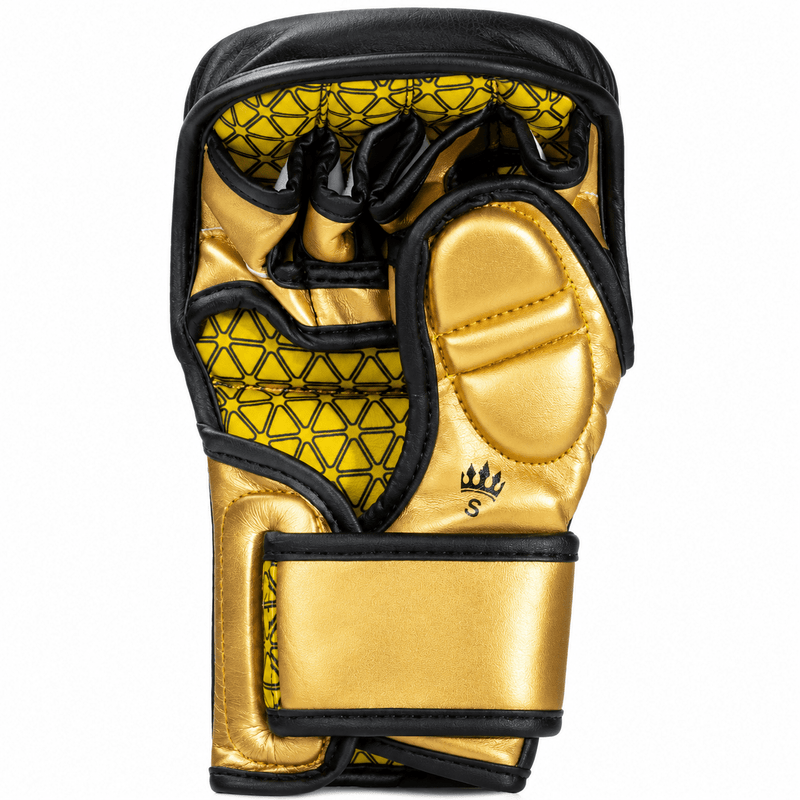 Playerz Power MMA Sparring Gloves - Black/Gold