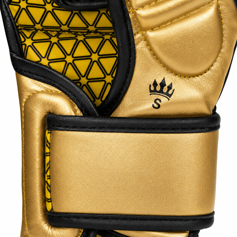 Playerz Power MMA Sparring Gloves - Black/Gold