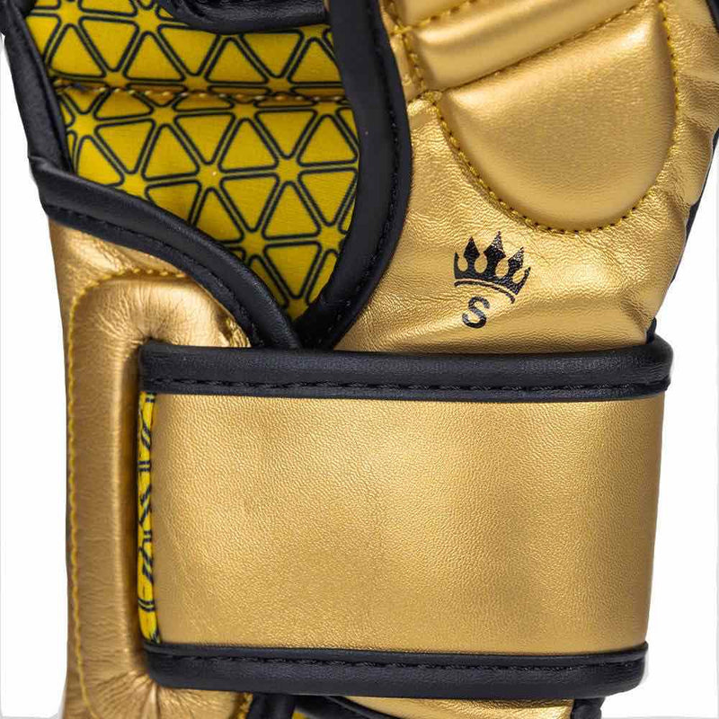 Playerz Power MMA Sparring Gloves - Black/Gold