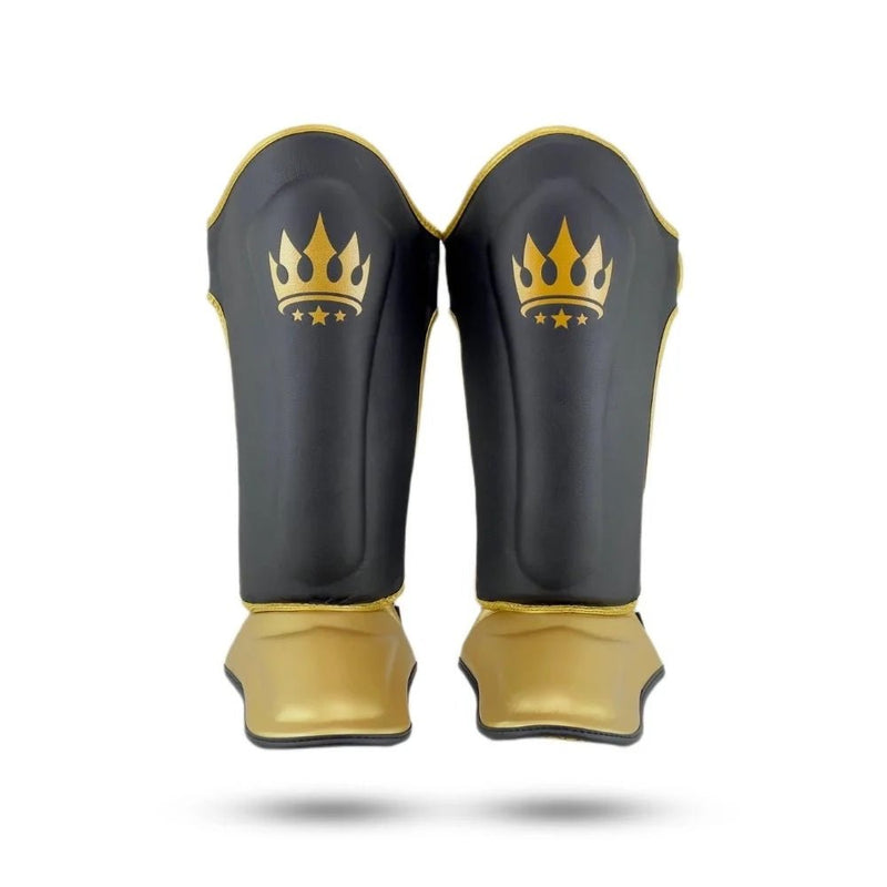 Playerz Power Shin Guards - Black/Gold