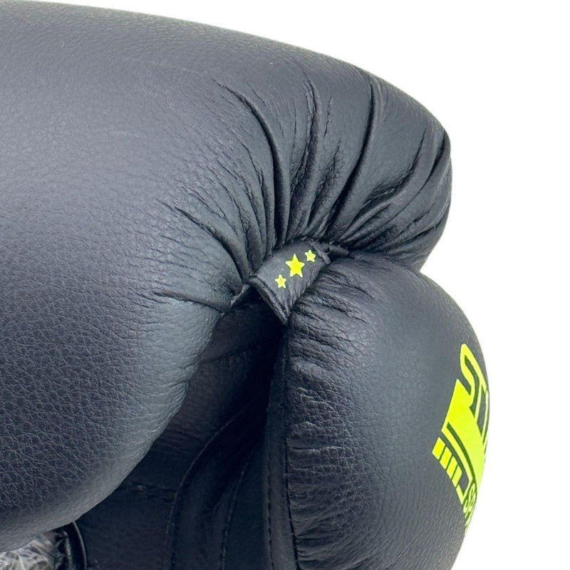 Playerz SparTech Boxing Gloves - Black/Neon