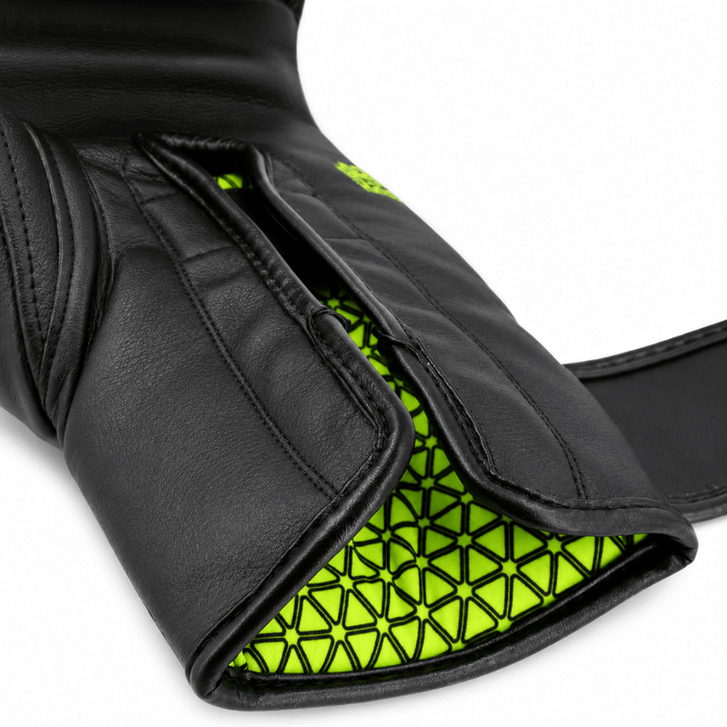 Playerz SparTech Boxing Gloves - Black/Neon