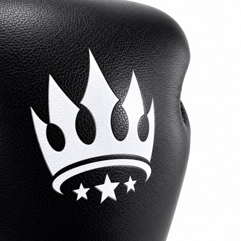 Playerz SparTech Boxing Gloves - Black/White