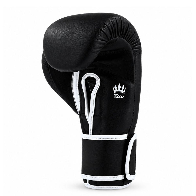 Playerz SparTech Boxing Gloves - Black/White