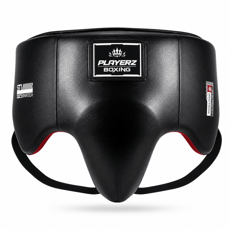Playerz SparTech Groin Guard - Black/White