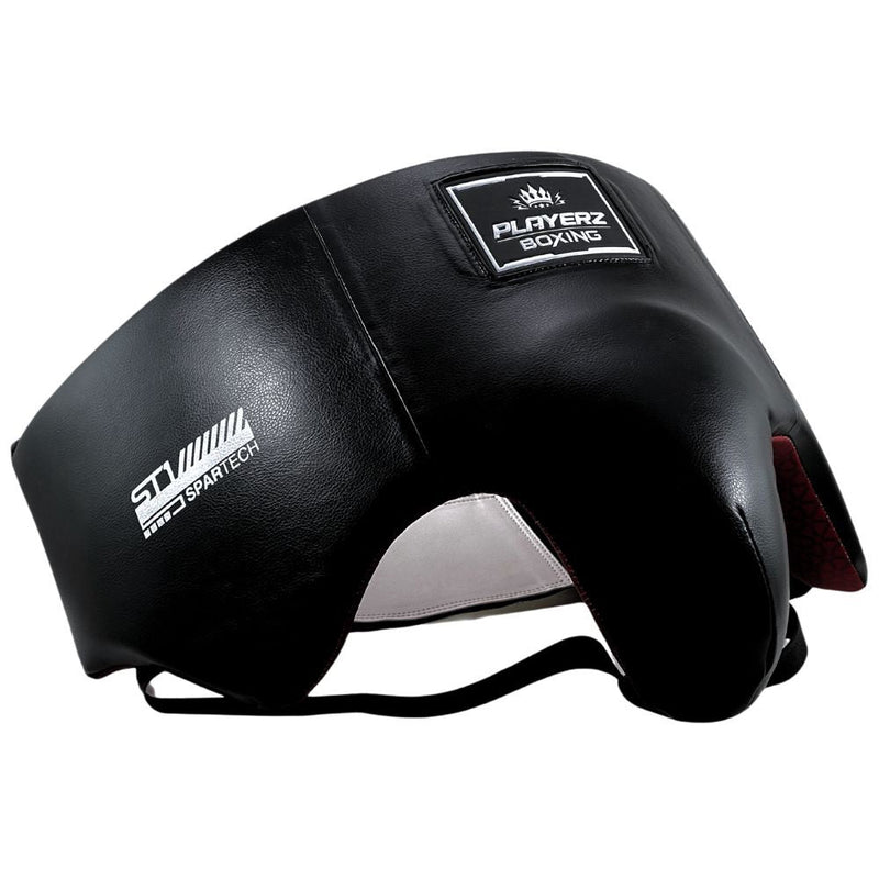Playerz SparTech Groin Guard - Black/White