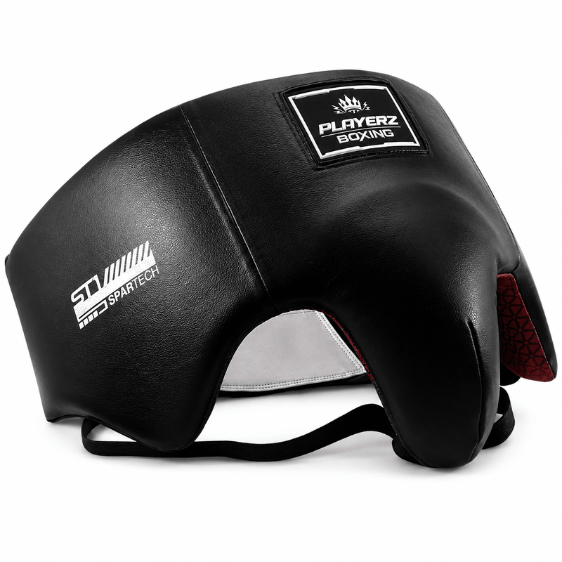 Playerz SparTech Groin Guard - Black/White