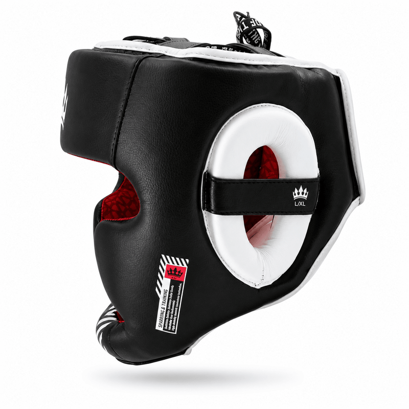 Playerz SparTech Head Guard - Black/White
