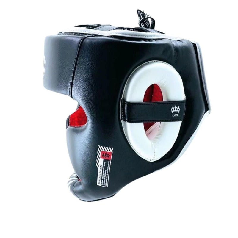 Playerz SparTech Head Guard - Black/White