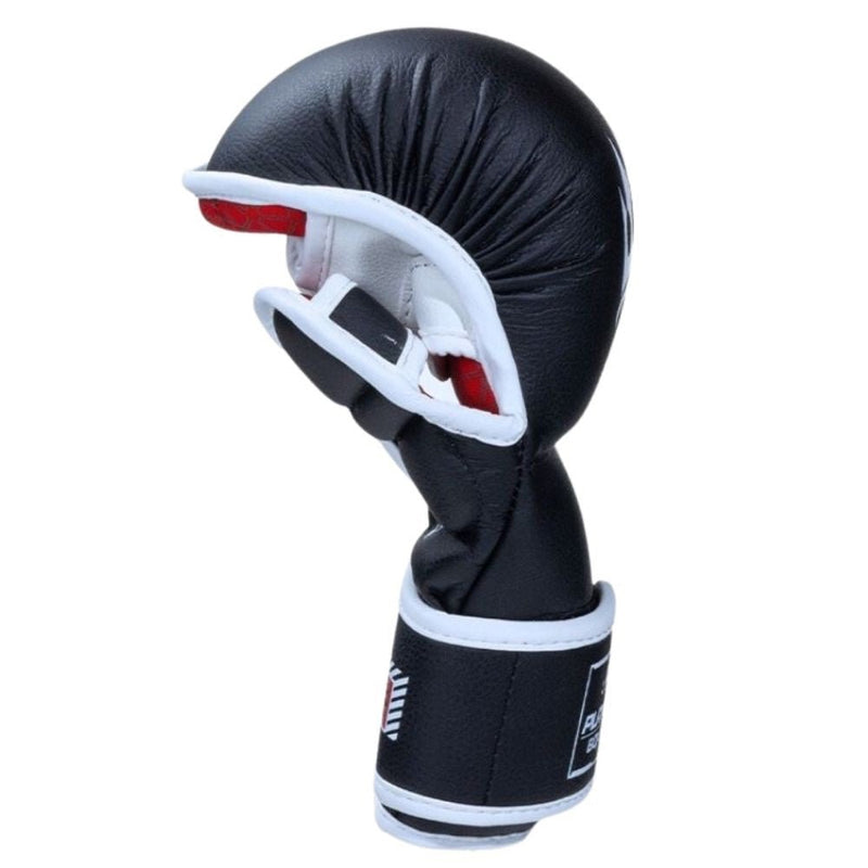 Playerz SparTech MMA Sparring Gloves - Black/White