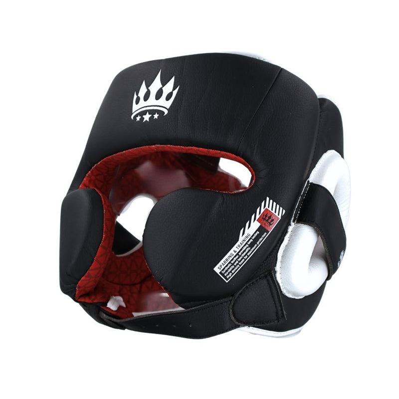 Playerz SparTech Pro Head Guard - Black/White