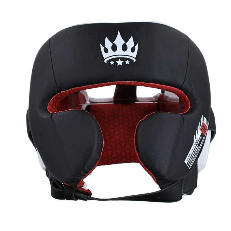 Playerz SparTech Pro Head Guard - Black/White