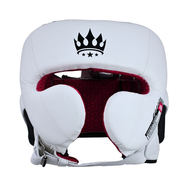 Playerz SparTech Pro Head Guard - White/Black