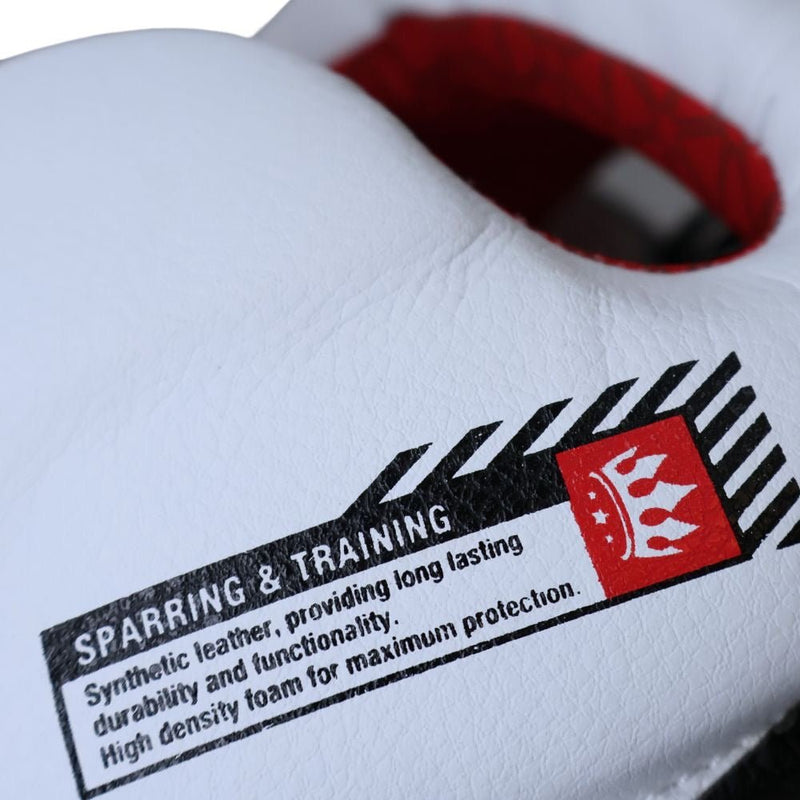 Playerz SparTech Pro Head Guard - White/Black