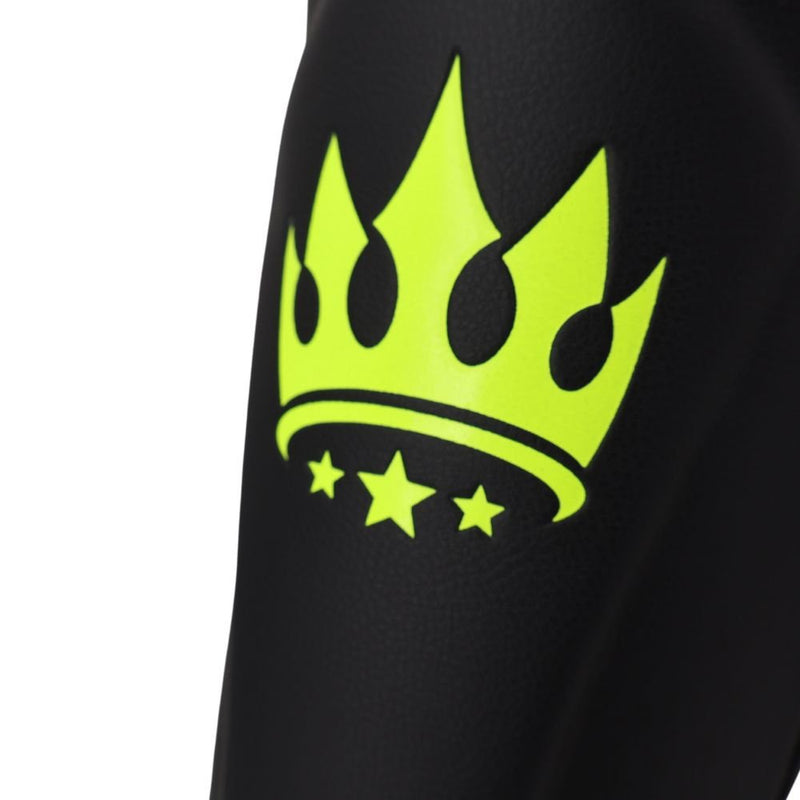 Playerz SparTech Shin Guards - Black/Neon