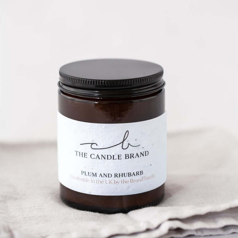 Plum and Rhubarb 30 Hour Candle