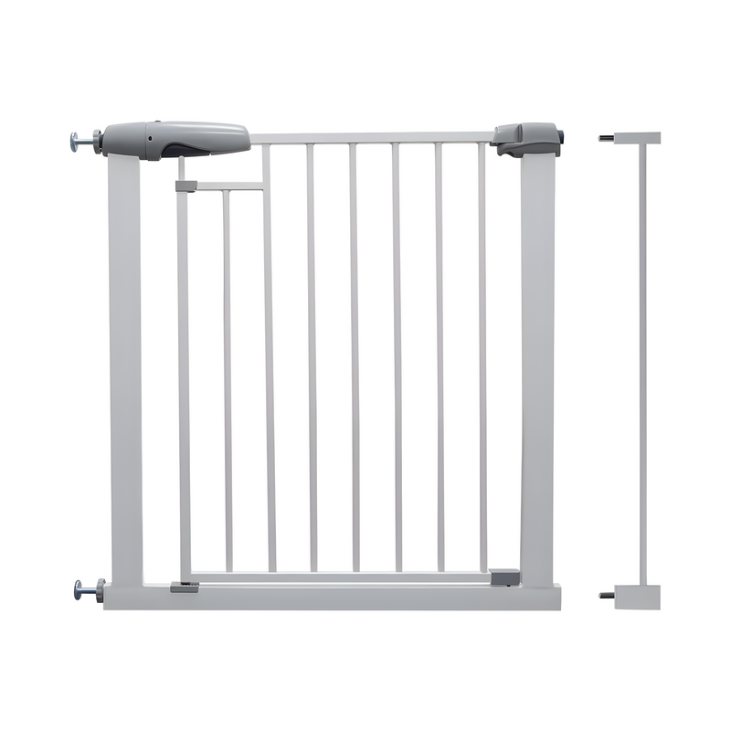 Callowesse Freedom Magnetic Auto-Close Baby Stair Gate - White