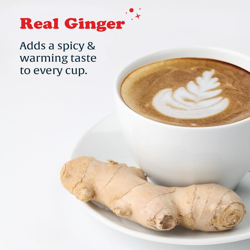 Pocas Ginger Latte Instant Tea 2-Pack — Real Ginger & Creamy Latte