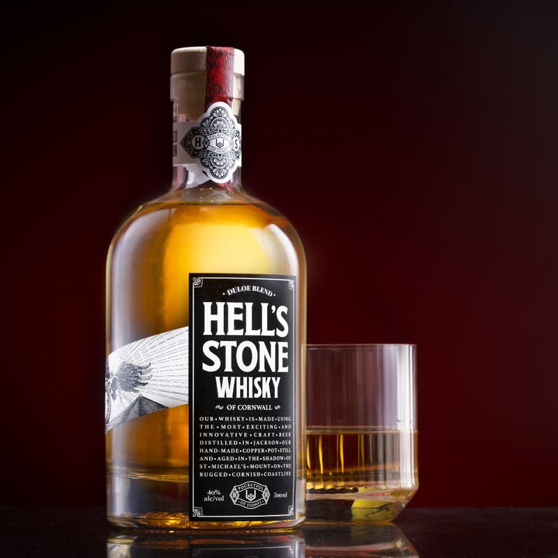 Pocketful of Stones Hell's Stone Cornish Blended Whisky, 70cl