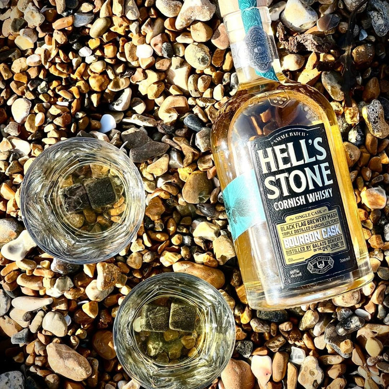 Pocketful of Stones Hell's Stone Single Cask Single Malt Cornish Whisky, 70cl