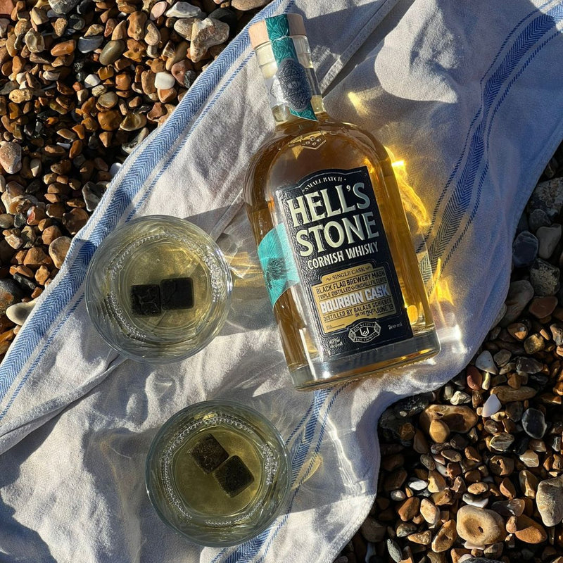 Pocketful of Stones Hell's Stone Single Cask Single Malt Cornish Whisky, 70cl
