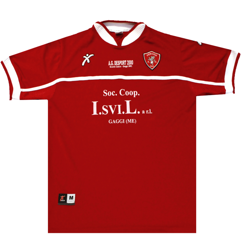 Perugia 2003-2004 Home Shirt '39' (Excellent) M