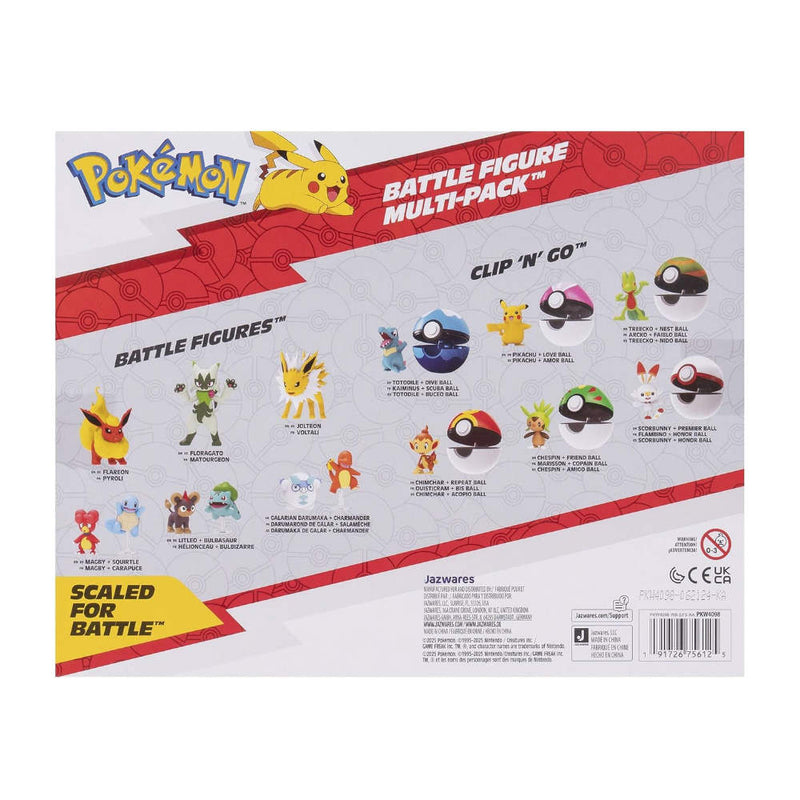 Pokémon Battle Figure 6 Pack