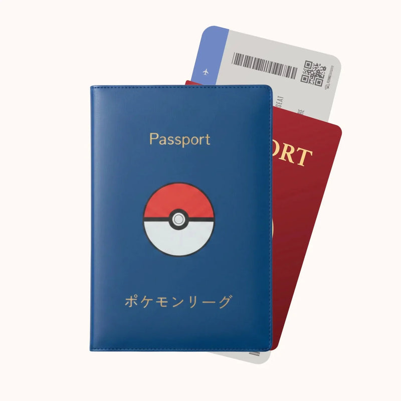 Pokémon Blue Passport Cover