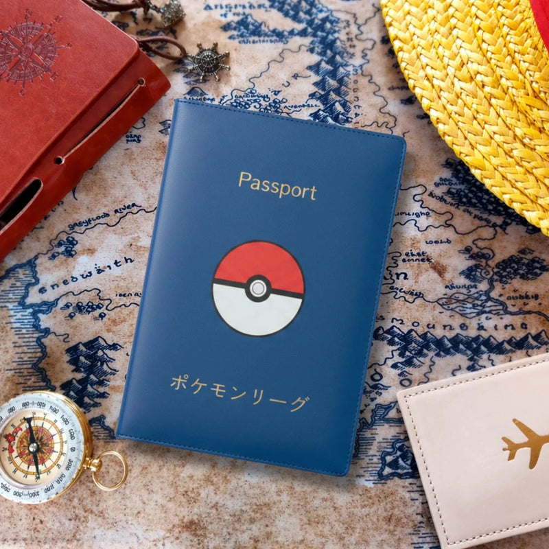 Pokémon Blue Passport Cover