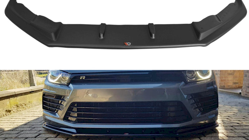 Maxton Design - FRONT SPLITTER V.1 VOLKSWAGEN SCIROCCO MK3 R FACELIFT (2014-2017)