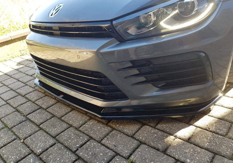 Maxton Design - FRONT SPLITTER V.1 VOLKSWAGEN SCIROCCO MK3 R FACELIFT (2014-2017)