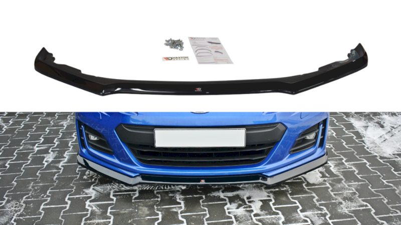 Maxton Design - FRONT SPLITTER V.2 SUBARU BRZ FACELIFT 2017-2020