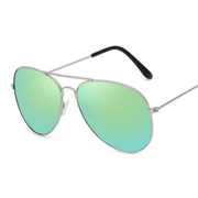 Polarized Sunglasses Men Ladies Women Unisex Mirror Vintage Retro Pilot - InStock