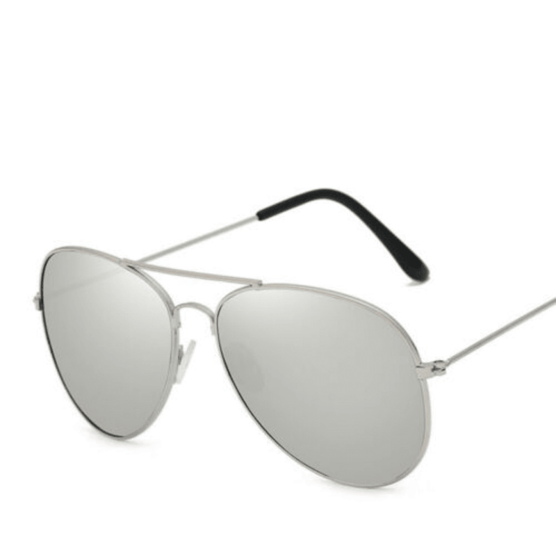 Polarized Sunglasses Men Ladies Women Unisex Mirror Vintage Retro Pilot - InStock