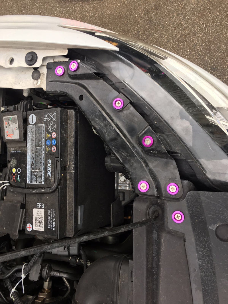 VW Polo MK5 (6R/6C) Engine Bay Dress-Up Kit – Anodised Washers | CEUK