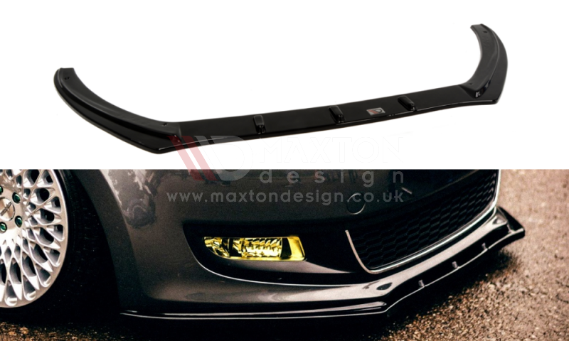Maxton Design - FRONT SPLITTER VW POLO MK5 STANDARD (2009-2014)