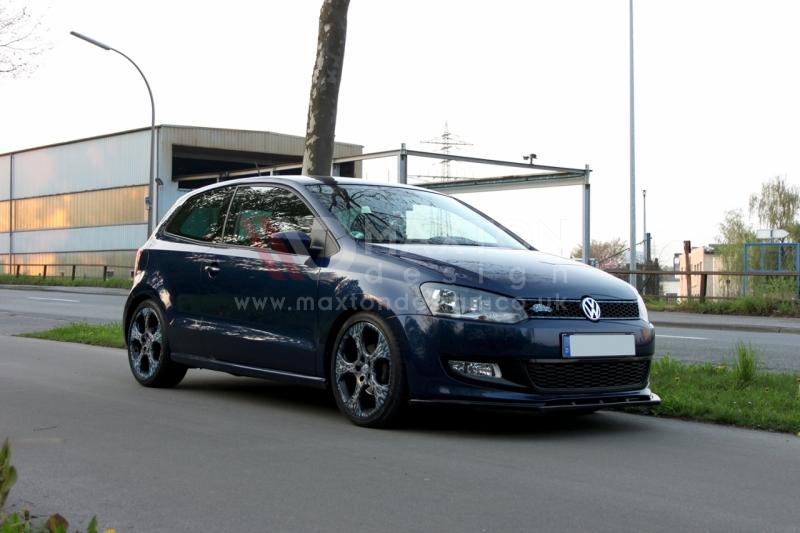Maxton Design - FRONT SPLITTER VW POLO MK5 STANDARD (2009-2014)